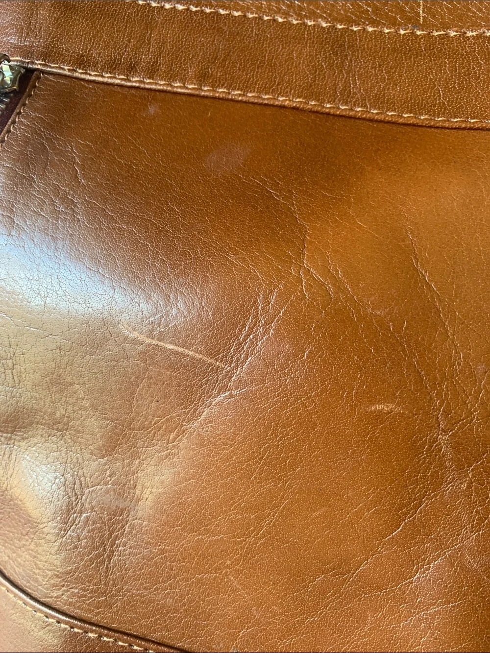 Ashwood Chestnut Brown Real Leather Handbag